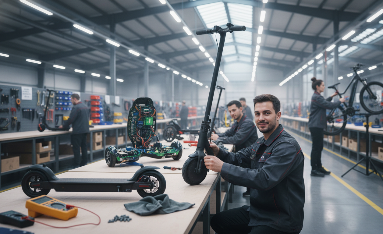 Centre technique équipé