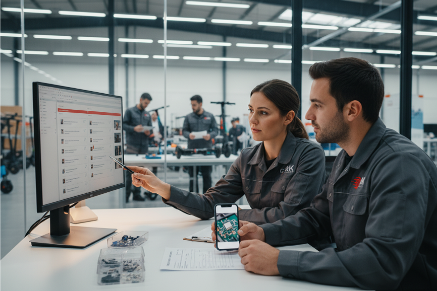 Réception et qualification